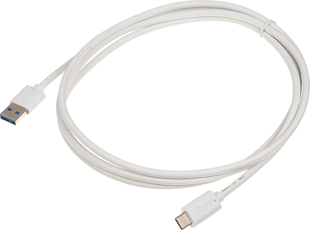 

Кабель Buro BHP USB-TPC-1.8W белый USB 3.0 A(m) USB Type-C (m) 1.8м, BHP USB-TPC-1.8W