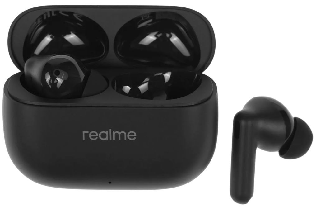 

Гарнитура wireless Realme Buds T310 6941764436886 внутриканальные черный bluetooth в ушной раковине, Buds T310