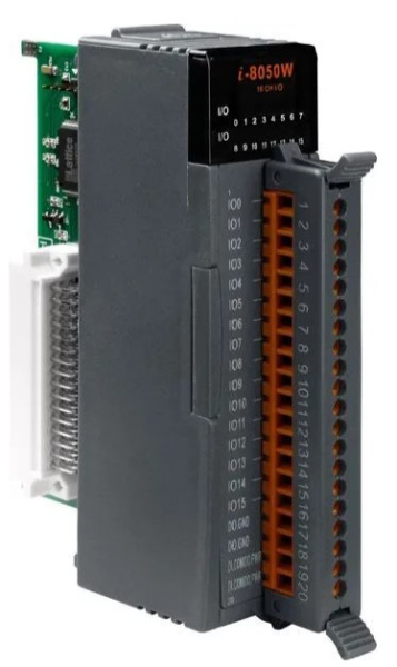 Изображение товара Модуль ввода-вывода ICP DAS I-8050W-G CR универсальный промышленный