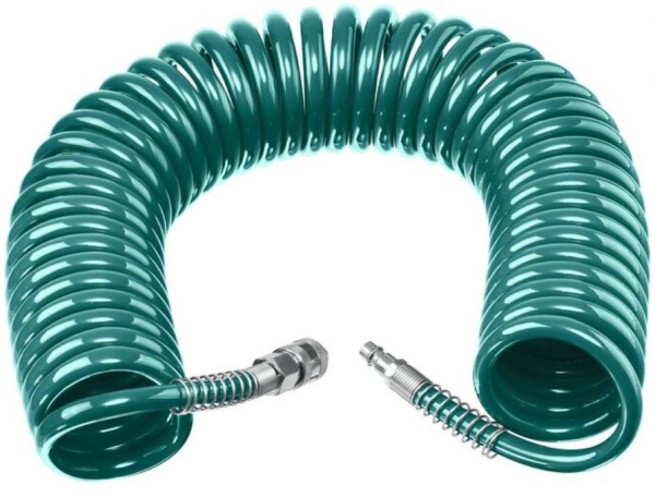Изображение товара Kraftool 06590-15 воздушный спиральный пневмошланг