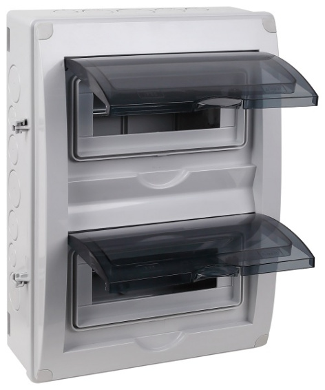 Изображение товара Бокс RUVinil 69020 для монтажа электросчетчиков пластик уличный IP65