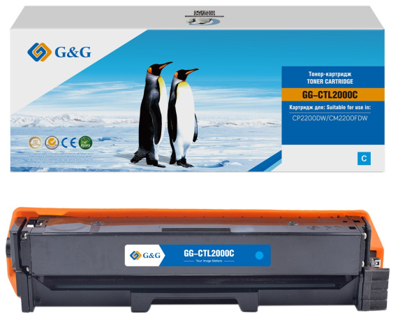 Изображение товара Тонер-картридж G&G GG-CTL2000C Голубой