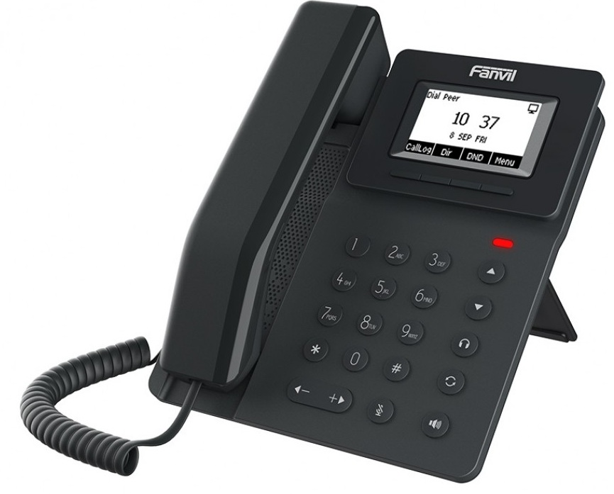 

Телефон VoiceIP Fanvil V50G 2 SIP,1 Гбит/с , 2 порта Ethernet, Без PoE , цвет черный, V50G