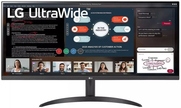 фото Монитор 34" LG 34WP500-B в Омске
