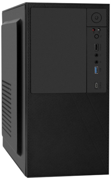 Изображение товара Корпус для ПК Exegate BAA-308UC-AA500 Mini Tower черный с USB Type-C