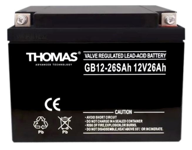 Батарея Thomas GB12-26S(Thomas) 12V26Ah