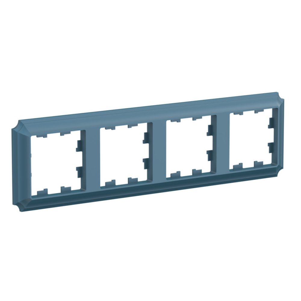 

Рамка четверная Systeme Electric ATN100804 AtlasDesign ANTIQUE универсальная, Изумруд, ATN100804