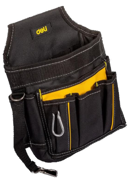 Изображение товара Надежная поясная сумка Deli DLP08 для инструментов и расходных материалов