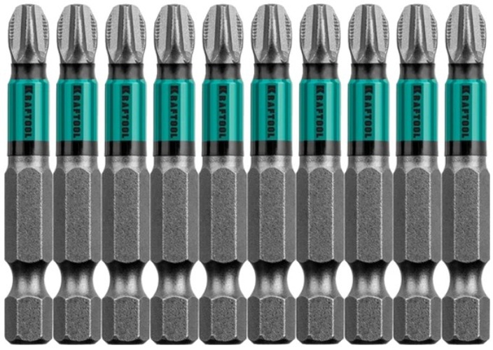 

Набор бит Kraftool 26122-3-50-10 профессиональные сталь S2, 26122-3-50-10