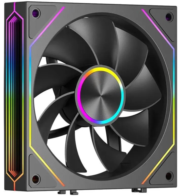 

Вентилятор для корпуса PCCooler F3 X120R ARGB BK 120mm, 1800rpm, 54CFM, 28.4dBa, F3 X120R ARGB BK