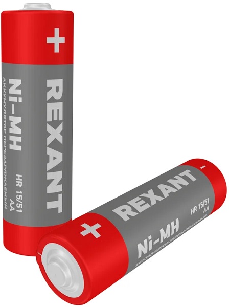 

Аккумулятор Rexant 30-1419 Ni-MH AA/HR6, 1,2В, 1900мАч, 2 шт, пальчиковый, блистер, 30-1419