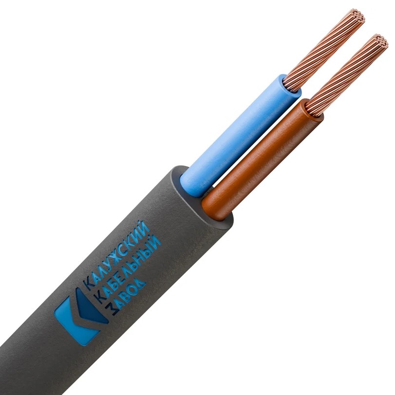 

Провод ККЗ 01-8083-6 ШВВП 2х0,5 мм², 300 м., черный, ГОСТ, 01-8083-6