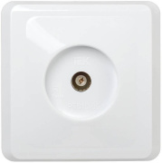 фото Розетка телевизионная IEK EAV10-K01-DM