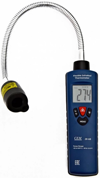 

Пирометр CEM IR-68 CEM 685033 Многофункциональный инфракрасный, IR-68