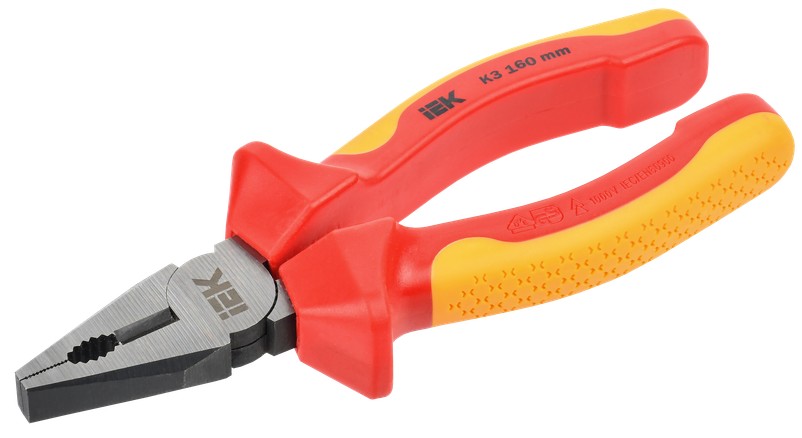 

Пассатижи IEK ARMA2L 3 A2L3-PL20-K3-160 диэлектрические 160мм K3, ARMA2L 3