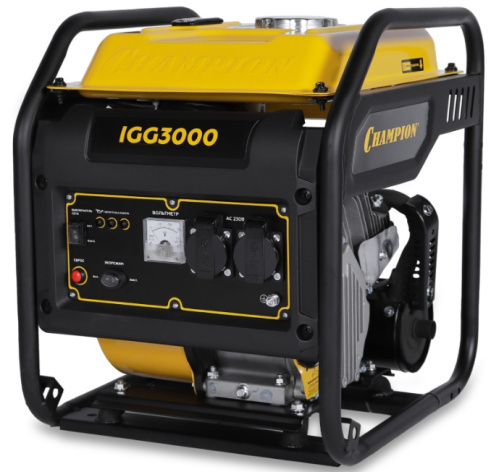 Изображение товара Инверторный генератор CHAMPION IGG3000 мощный и универсальный