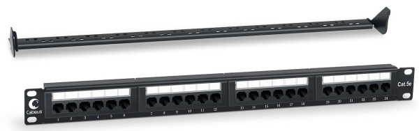 фото Патч-панель  Cabeus PL-24-Cat.5e-Dual в Омске