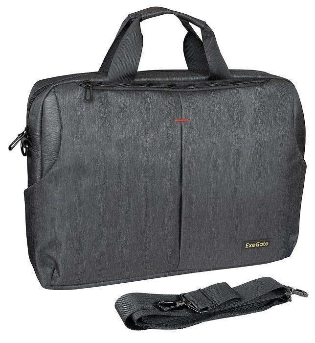 

Сумка для ноутбука Exegate BusinessPro EСС-012 EX283433RUS до 15.6", черная, водоотталкивающий полиэстер, BusinessPro EСС-012