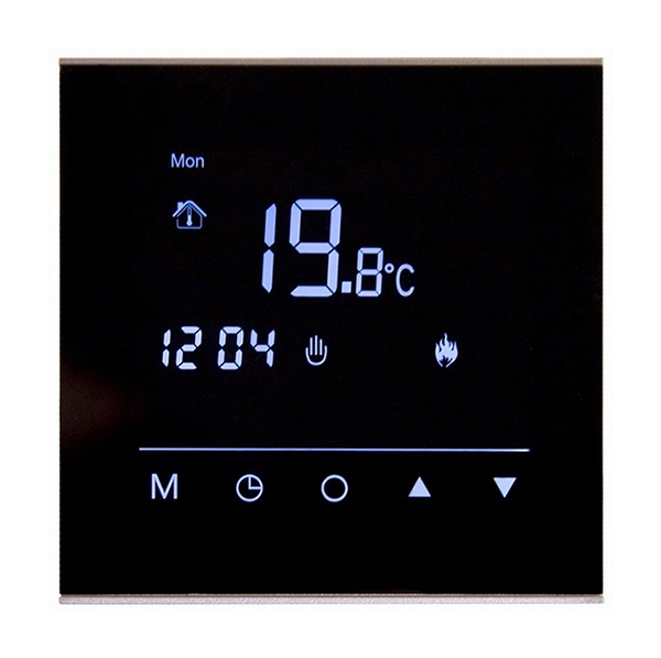 

Терморегулятор Rexant R300B 51-0575 сенсорный программируемый, черный, R300B