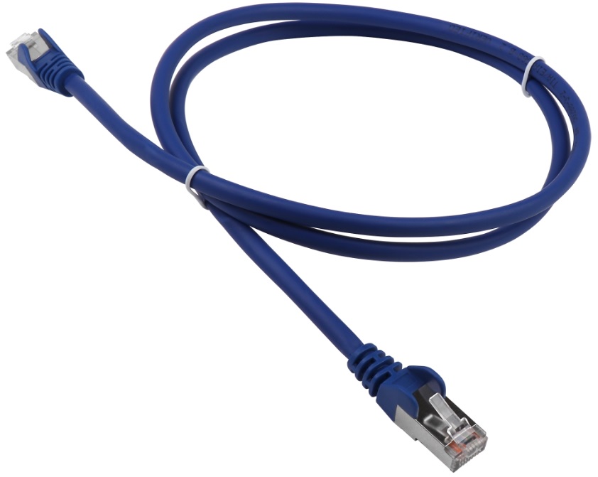 фото Кабель патч-корд F/UTP 5e кат. 15м.  Lanmaster LAN-PC45/S5E-15-BL