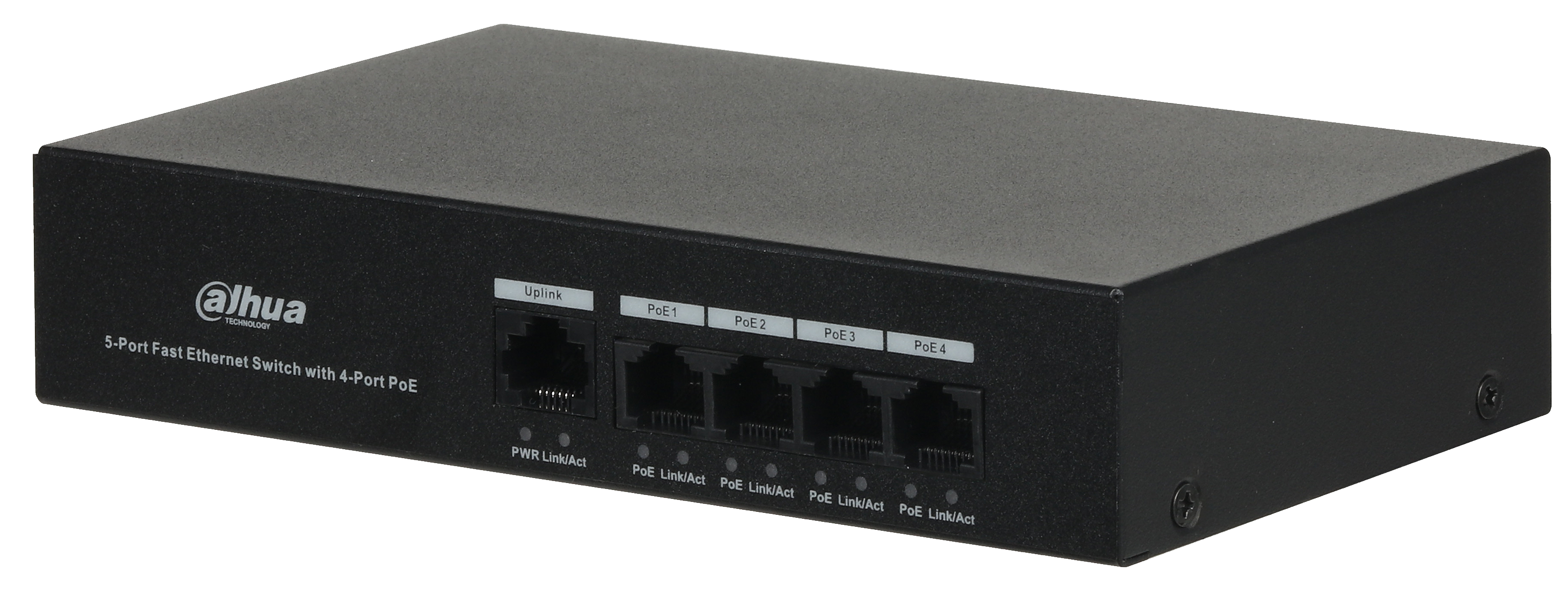 

Коммутатор неуправляемый Dahua DH-PFS3005-4ET-36 4-портовый с РоЕ Порты: 4 RJ45 10/100Мбит/с (PoE/PoE+/Hi-PoE), DH-PFS3005-4ET-36