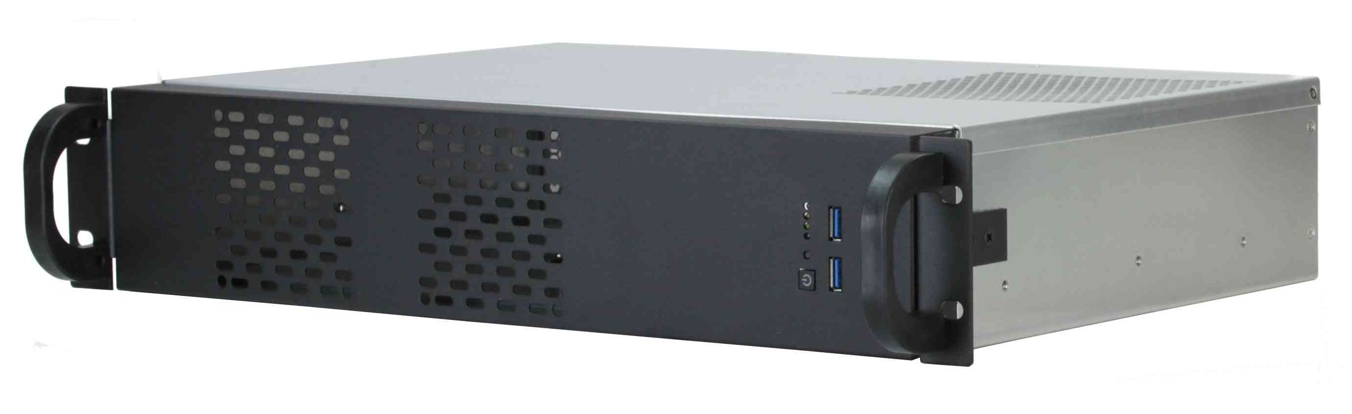 

Корпус серверный 2U Procase 2U300-04 без БП, глубина 300мм, MB 9.6"x9.6" 4HDD, 2U300-04