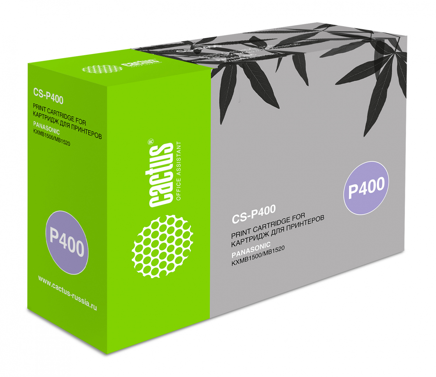 

Картридж Cactus CS-P400 для Panasonic KXMB1500/MB1507/MB1520,1800стр, CS-P400