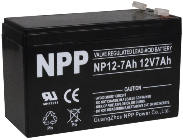 Изображение товара Батарея NPP NP12-7-F2(NPP)