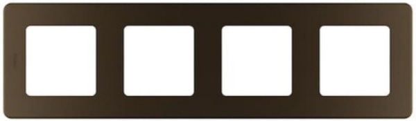 Изображение товара Рамка Legrand 673969 серия Inspiria, 4 шт, вертикальная и горизонтальная установка