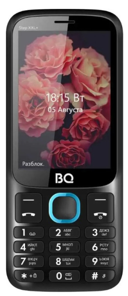 Изображение товара Мобильный телефон BQ 3590 Step XXL+ Черный/Синий