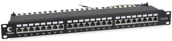 Изображение товара Патч-панель Cabeus PL-24-Cat.6A-SH-Dual