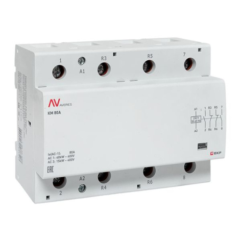 Изображение товара Контактор EKF km-av-6-80-22-230V