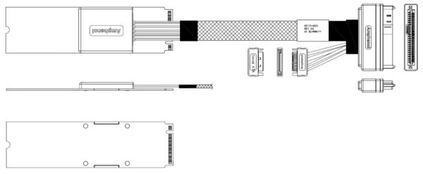 Изображение товара Кабель Amphenol RPC75-0056