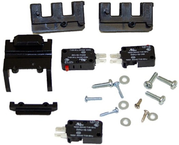 Изображение товара Запчасть CAME 88001-0151 Каретка с микровыключателями и креплением ATI