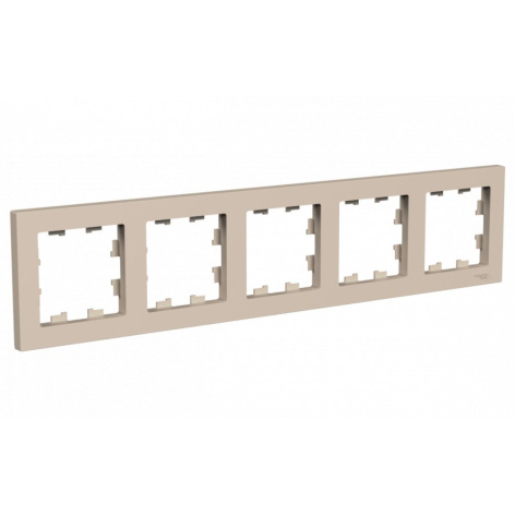 Изображение товара Рамка пятерная AtlasDesign Systeme Electric IP20 из термопласта