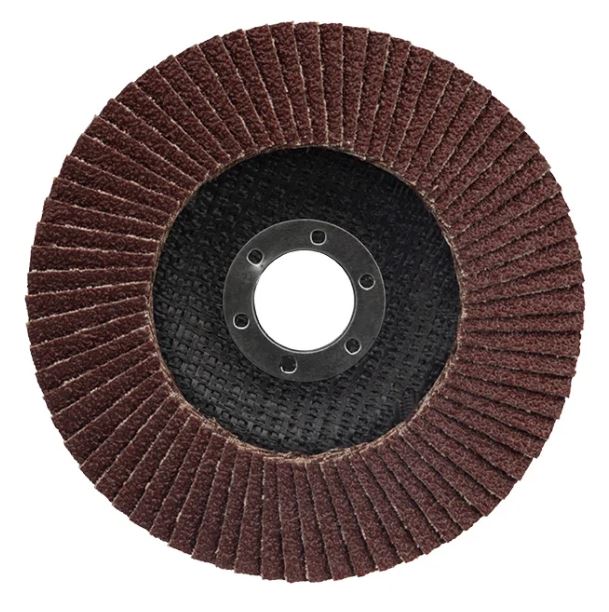 

Круг лепестковый KRANZ KR-90-0013-1 торцевой, циркониевый, P60, 125х22,2мм INOX, KR-90-0013-1