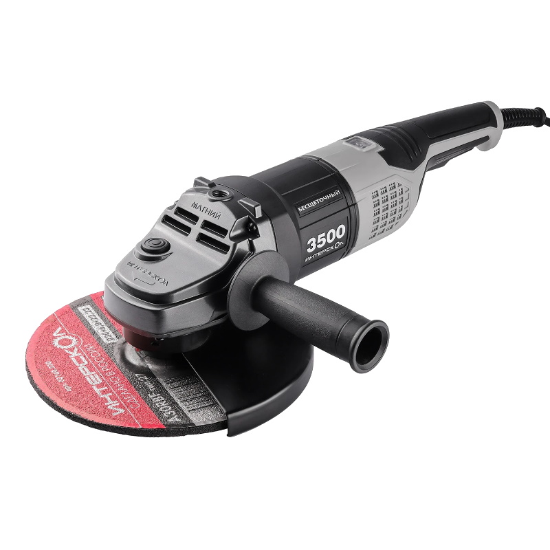 

Шлифовальная машина Интерскол УШМВ-230/3500 914.0.0.40 бесщеточная, УШМВ-230/3500