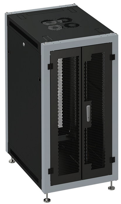 

Шкаф напольный 19", 15U SYSMATRIX SL 6015.944 600x1000x800mm (ШхГхВ) передняя дверь двухстворчатая перфорированная, задняя дверь двухстворчатая перфор, SL 6015.944