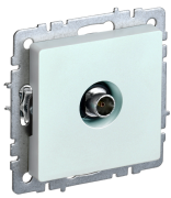 фото Розетка телевизионная оконечная IEK BR-A10-O-K36