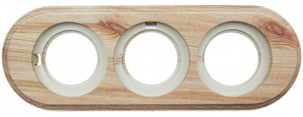 Изображение товара Рамка Bironi BF1-630-13/PL для розеток и выключателей серия Лизетта