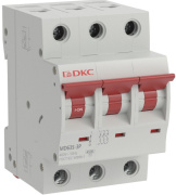 фото Автоматический выключатель модульный  DKC MD63S-3PC6