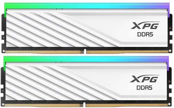 

Модуль памяти DDR5 32GB (2*16GB) ADATA AX5U6000C3616G-DTLABRWH 6000MHz, AX5U6000C3616G-DTLABRWH