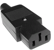 фото Вилка Lanmaster LAN-IEC-320-C13