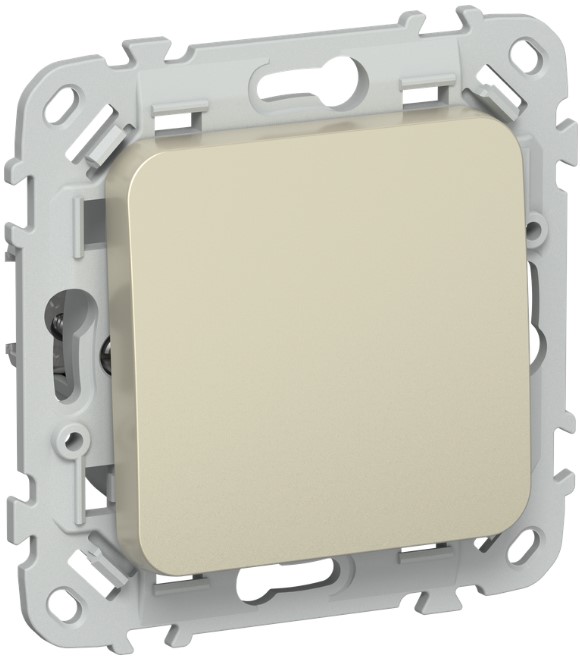 

Переключатель одноклавишный IEK FI-V12-0-10-1-K37 FLITE 10А ВС61-1-0-ФлШ шампань, FI-V12-0-10-1-K37