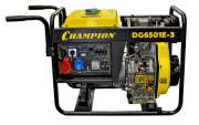 фото Генератор дизельный  CHAMPION DG6501E-3