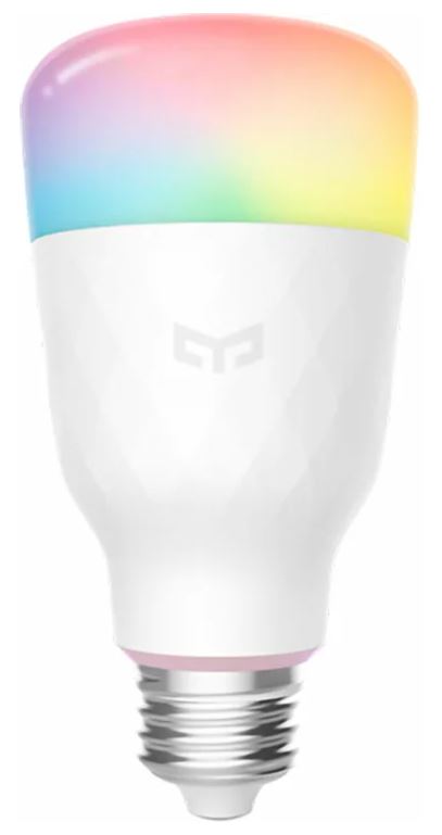 

Лампа светодиодная Xiaomi Yeelight Smart LED Bulb W3 Color YGYC0420001WTEU умная, E27, Smart LED