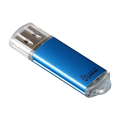 

Накопитель USB 2.0 SmartBuy SB32GBVC-B V-Cut синий, SB32GBVC-B