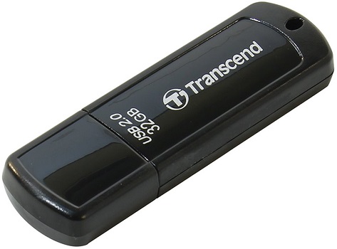 

Накопитель USB 2.0 32GB Transcend JetFlash 350 TS32GJF350 черный, JetFlash 350