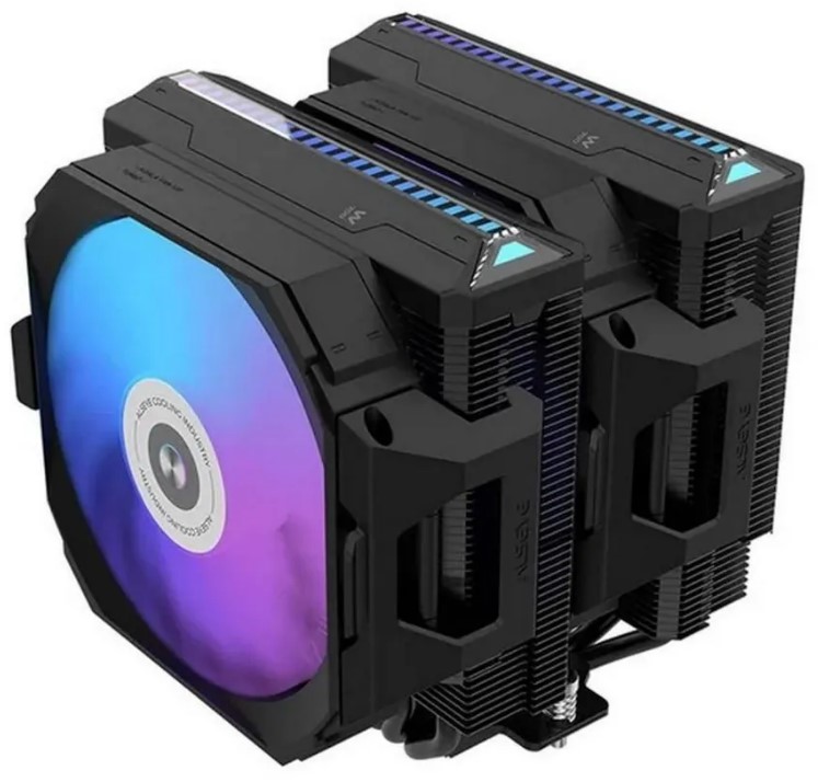 

Кулер ALSEYE AS.01.08.0015 LGA115x/1200/1700/2066/AM4/AM5 (280W, 2*120mm, 1000-2200rpm, 86.2CFM, 35.3dBa), AS.01.08.0015