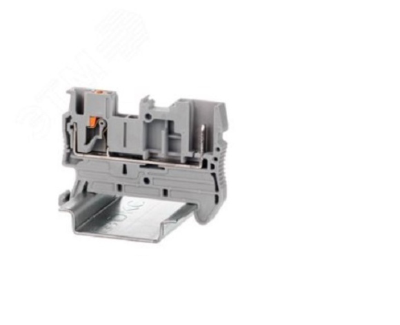 Изображение товара Клемма проходная DKC VPR-2.5-1P с зажимом push-in и 2 точками подключения